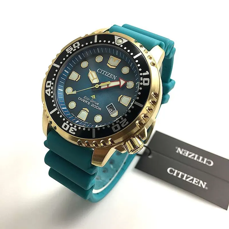 Citizen Promaster Eco-Drive Turquoise Blue Dial Men's Watch- BN0162-02X